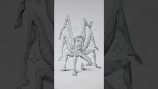 Nicolas Cage in LONGLEGS #movie #drawing #art