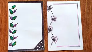 Border design for Project Work/Quick and easy border designs/Border desings