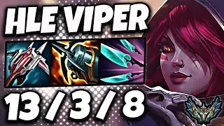 Xayah vs Zeri ADC [ HLE Viper ] Patch 14.7 Korea Challenger ✅