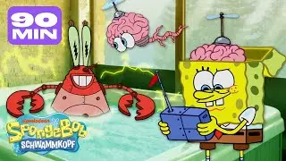 SpongeBob | 90 MINUTEN der besten SpongeBob-ERFINDUNGEN aller Zeiten | SpongeBob Schwammkopf