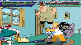 Mugen Battle #64 Kitty Katswell, Dudley Puppy, Homer And Peter Vs Gumball, Darwin, George And Vinnie