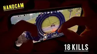 1 match 18 finish | Handcam | Best Gameplay | Full Gyroscope | 4finger Gameplay