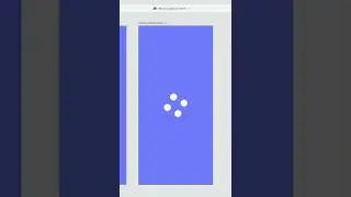 Website loading animation in Adobe Xd 