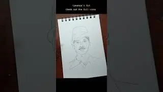 Bhagat Singh Drawing for Beginners #shorts