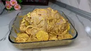Курица с картошкой в духовке #shorts