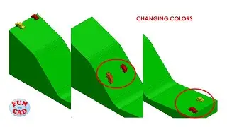 Learn to add component COLOR in Assembly | 3D CAD | SolidWORKS 2017 | Motion Animation Tutorial