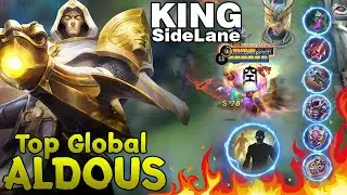 NEW ALDOUS OFFLANE BEST BUILD AND EMBLEM | ALDOUS ONE SHOT BUILD 2021 | MLBB