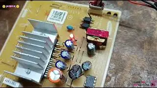 Samsung inverter fridge PCB 2 time blinking issue repair in tamil // fridge PCB repair // CAE