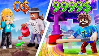 😰We've Upgraded Our Tree to the Max in Roblox! + Boar, Uni