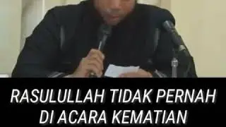 Rasulullah tidak pernah mengadakan tahlilan di acara kematian