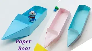 How to Make A Paper Boat | DIY Paper Boat | homemade paper boat | easy paper boat making #paperboat
