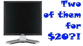 2 Dell Ultrasharp Monitors for $20!? | eBay Finds