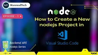 NodeJS Create new project | How to create nodejs project using npm