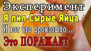 ✔ Что Будет, Если Пить Сырые Яйца Каждый День 👍 Проверено на Себе