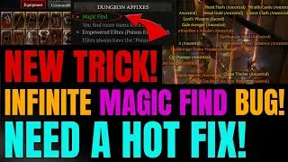 Diablo 4: NEW INFINITE MAGIC FIND NIGHTMARE DUNGEON RESET BUG!!!