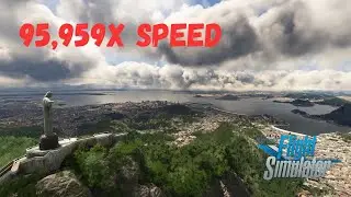 16 Hour Timelapse of Microsoft Flight Simulator in 1 Minute