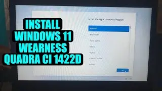 INSTALL WINDOWS DI LAPTOP WEARNESS CI-1422D | WINDOWS TUTORIAL