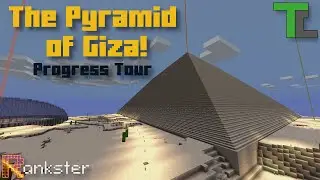 Minecraft: Massive Survival Pyramid Build! Four year progress tour!