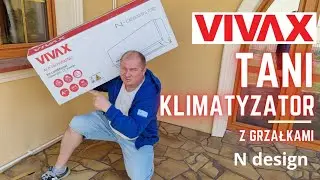 Vivax N Design - tani klimatyzator z grzałkami