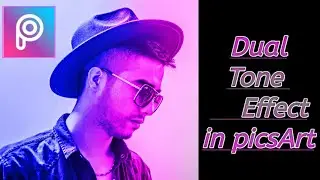 Dual Tone effect in picsArt
