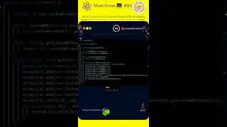 How To Code Java Display Sort ArrayList of Custom Objects By Property 💯 #93 