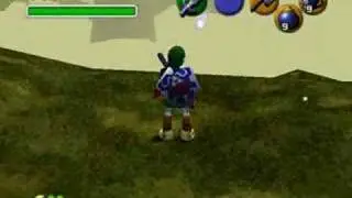 Inside Deku Tree as Adult Link (Alt)