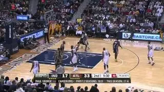 Pacers vs Hawks Game 3 Highlights April 27, 2013