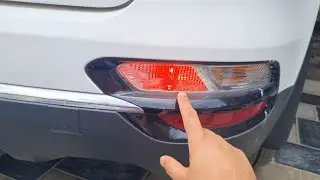 Rear fog light not working in Kia Sportage, replacing fuse