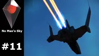 No man's sky. Doing missions to improve our base. Ep 11.