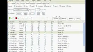Rattle R Gui  Data Tab