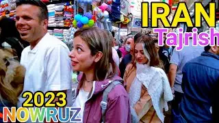 IRAN 2023 - Tajrish Traditional Bazaar A Mixture of Color and History | NOWRUZ 2023