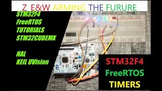FreeRTOS ONE-SHOT and REPEAT Timers || STM32CubeMX || Keil uVISION