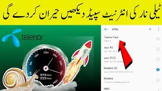 Telenor Internet Setting | Telenor 4G internet Setting | Telenor internet Fast Setting