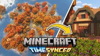 I TRANSFORMED An Island into the PERFECT Fall Farm | Time Synced
