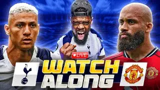TOTTENHAM VS MANCHESTER UNITED LIVE | PREMIER LEAGUE WATCHALONG with EXPRESSIONS