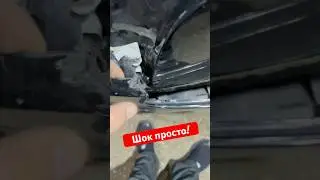 Каким надо быть чтобы так надеть бампер???