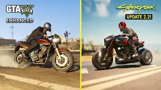 GTA 5 Enhanced VS Cyberpunk 2077 Patch 2.21 - Who Wins in 2025?