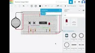AND Logic Gate TinkerCAD