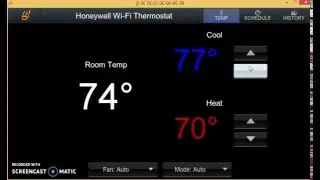 Elan G! Integration of Honeywell Thermostats
