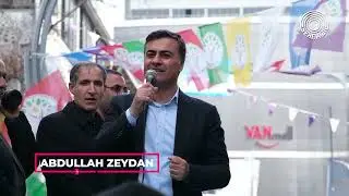 DEM Parti’nin Van’da merkezi seçim bürosu açılışı yoğun katılımla yapıldı.
