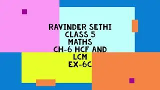 class 5 ex 6C