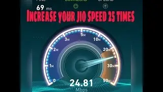 How to increase Jio 4G speed by 25 times! New 100% working 2016