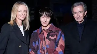 J-hope at the LOUIS VUITTON fashion show