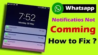 🔔WhatsApp Notification Not Showing On Home Screen | WhatsApp Notification Not Coming on home screen