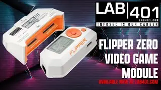FLIPPER ZERO VIDEO GAME MODULE - AVAILABLE  NOW AT LAB401.COM