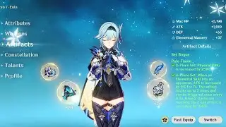 C6 EULA Build And Showcase | Genshin Impact