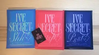 ⋆ ˚｡⋆୨୧˚ive secret album unboxing ⋆ ˚｡⋆୨୧˚