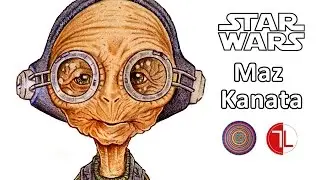 Star Wars: The Force Awakens - Maz Kanata Caricature - Speed Drawing