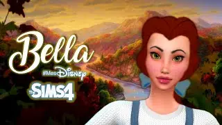 CREANDO a BELLA | La Bella y La Bestia en LOS SIMS 4 | Reto Cas | #MesDisney + Lista de CC 😍☕️