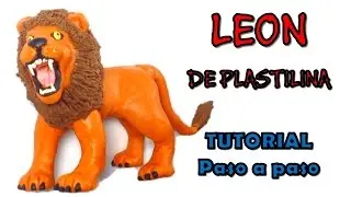 How to make a clay lion